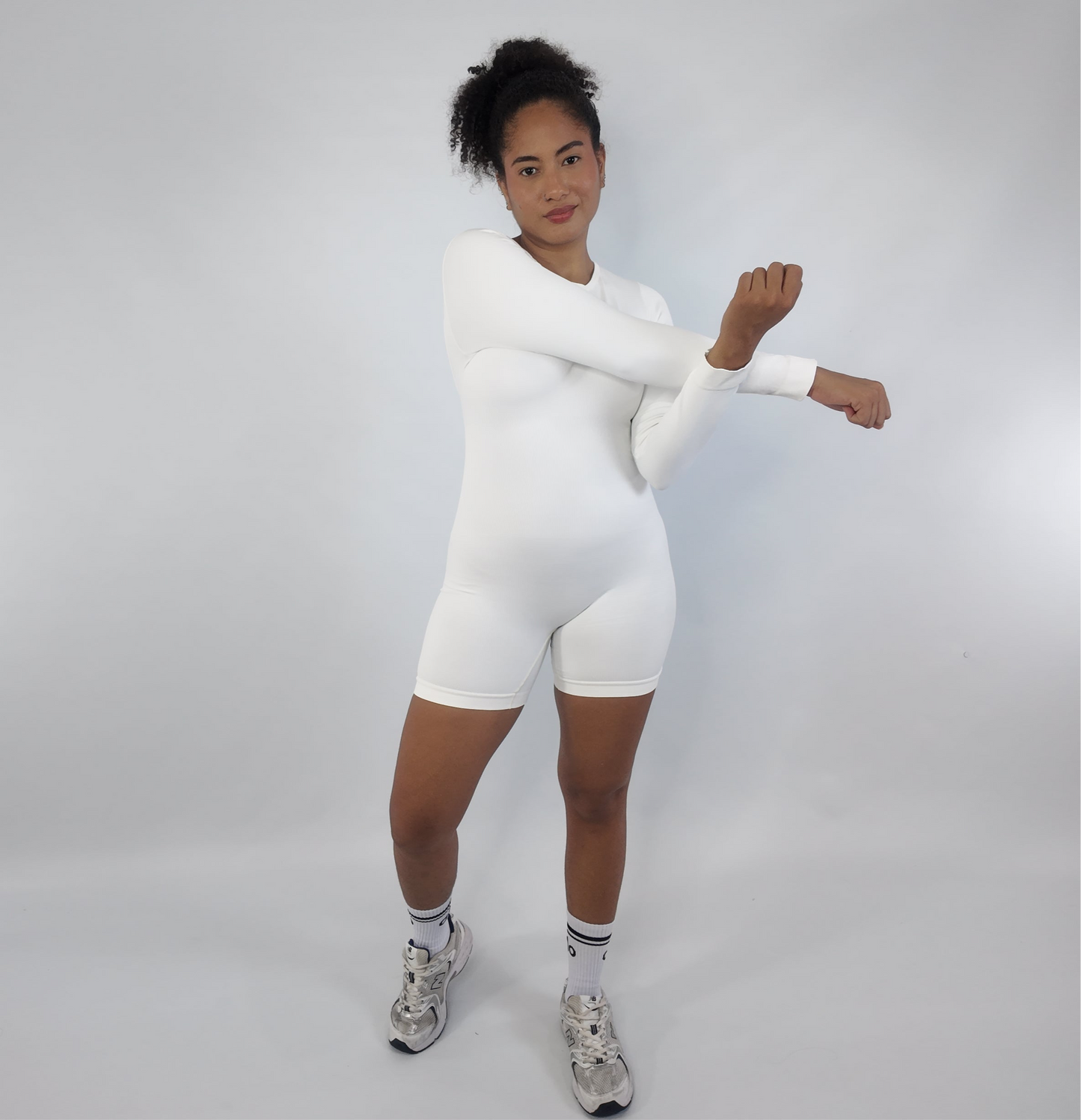 Enterizo Vital Shorts - Manga Larga