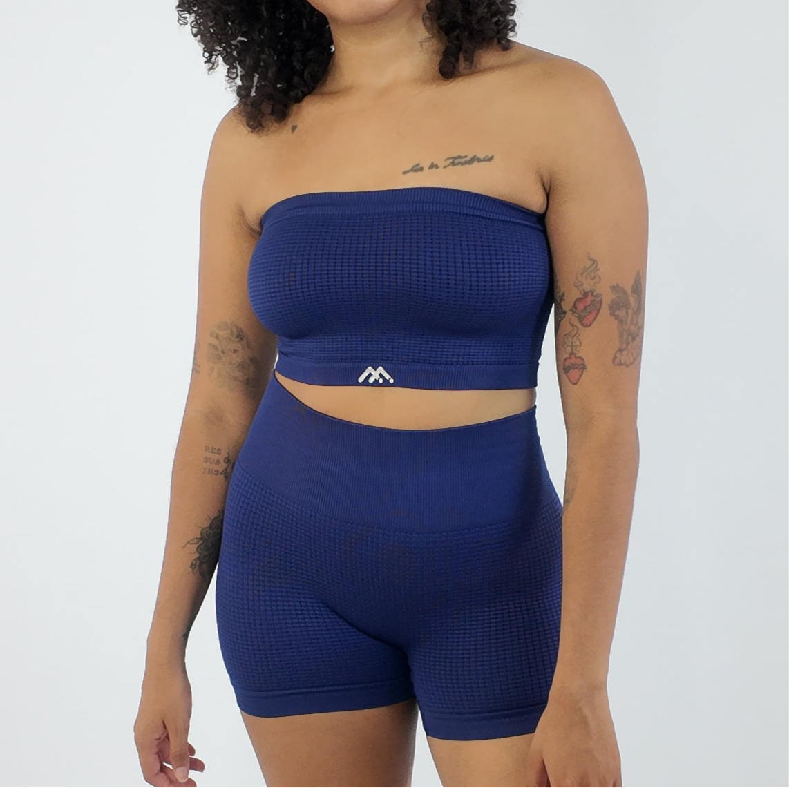 Cookie Set - Top Strapless + Shorts sin push-up