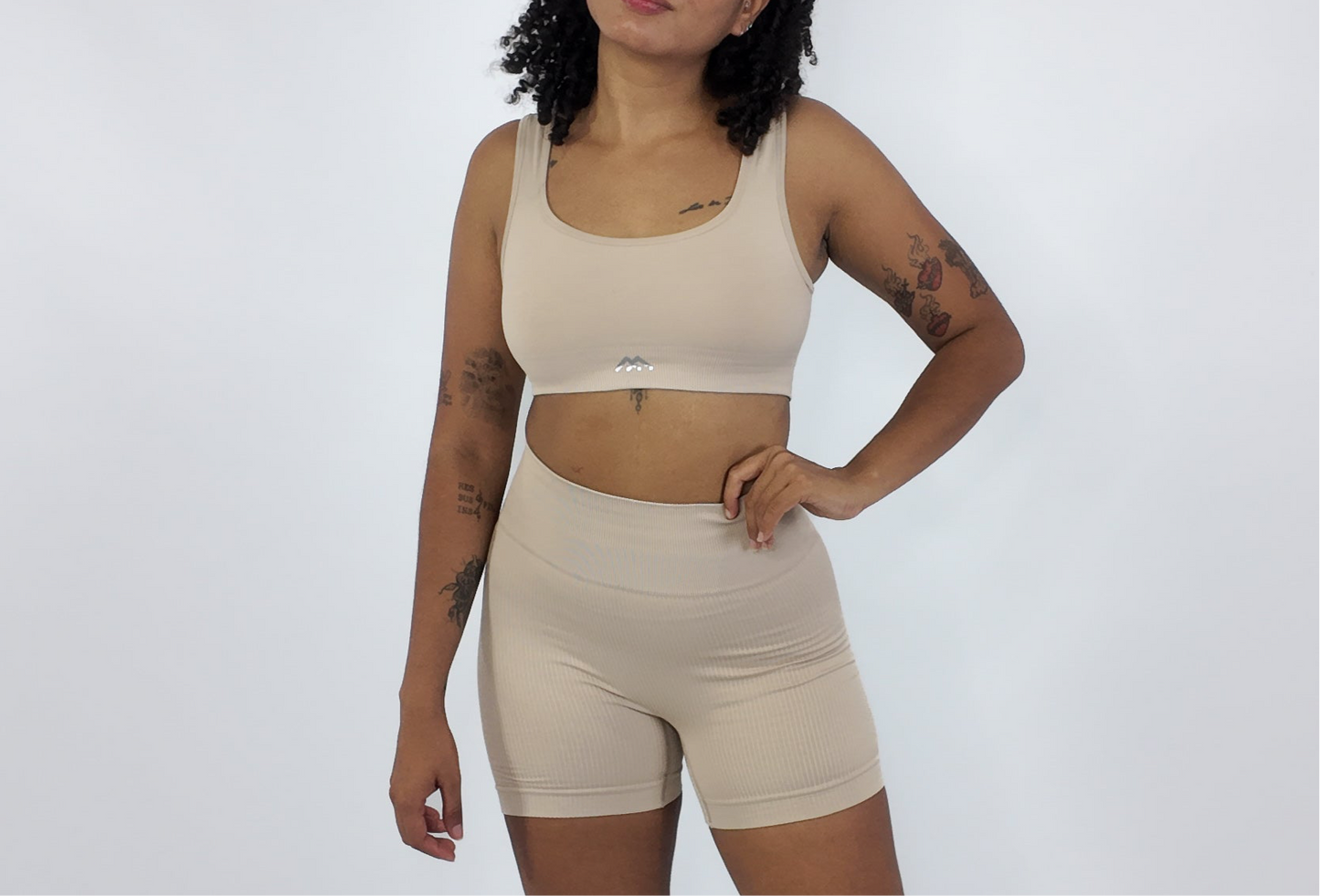 Set Basic - Shorts Stone + top Stone